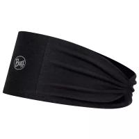 Повязка-чалма летняя Buff Headband Tapered CoolNet Solid Black