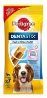 Pedigree DentaStix лакомство для собак средних пород 180 гр (10 шт)