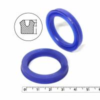 Манжета гидравлическая 30х40х6 (манжета цилиндра 40*30*6) тип UN PU (полиуретан) (упаковка 2 шт.)