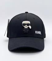 Бейсболка Karl Lagerfeld, размер OneSize, черный