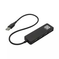 Разветвитель USB 5Bites HB24-209BK хаб - концентратор 4 порта USB2.0