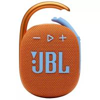 Беспроводная акустика JBL Clip 4 оранжевый