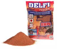 Прикормка DELFI Feeder, озеро, мотыль, червь, 800 г 3365447