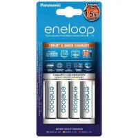 Зарядное устройство Panasonic Eneloop K-KJ55MCC40E Smart&Quick Charger + 4AA 1900 mAh