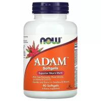 Витаминный комплекс для мужчин NOW FOODS ADAM Men's Multivitamin 90 гелевых капсул