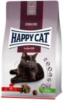 Корм Happy Cat Fit&Well Adult Sterilised Voralpen-Rind для стерилизованных кошек альпийская говядина 4 кг