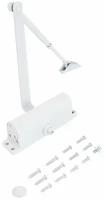 Доводчик дверной Notedo (Нотедо) DC-080 WHITE 60-120 кг (белый)