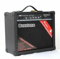 Bosstone BA-40W Black Комбоусилитель для бас гитары: Мощность 40 Ватт, Динамик 8"