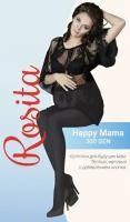 Колготки для беременных Rosita Happy mama 300 5р., размер 5, черный (чёрный)