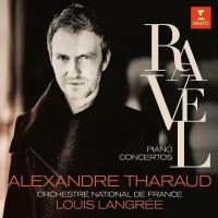 Компакт-диск Warner Alexandre Tharaud / Louis Langree / Orchestre National De France – Ravel: Piano Concertos / De Falla: Nights In The Gardens Of Spain