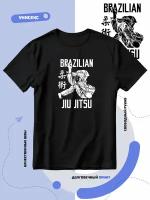 Футболка brazilian jiu jitsu единоборства