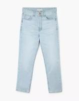 Джинсы классические Gloria Jeans, размер 42/176, голубой, синий