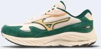 Кроссовки Mizuno Wave Rider B, размер 11 UK, зеленый, белый