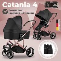 Коляска 2 в 1 ABC-Design Catania 4 2023 Rose Gold