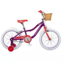 Детский велосипед SCHWINN Elm 18 для девочек от 5 до 9 лет. Колеса 18 дюймов. Рост 107 - 132. Система Smart Start