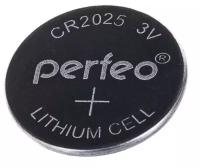 Батарейка CR2025 литиевая Perfeo CR2025/5BL Lithium Cell 5 шт