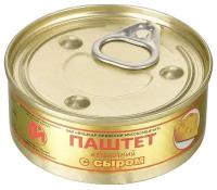Паштет печеночный с сыром Йошкар-Олинский Мясокомбинат 100г (с ключом)