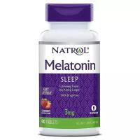 Natrol Melatonin 3 мг 90 табл (Natrol) Клубника