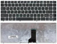 Клавиатура для Asus 9J. N1M82.501, русская, черная с серебряной рамкой