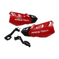 Защита рук Racetech пластиковая на кроссовый эндуро мотоцикл квадроцикл для мотоциклиста, красная