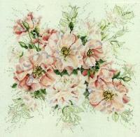 Garden Roses #106-0057 Janlynn Набор для вышивания 32.5 x 32.5 см Счетный крест