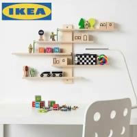 Полка настенная икеа лустигт (IKEA LUSTIGT)