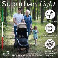 Прогулочная коляска Sweet Baby Suburban Light Beige (Air)