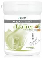 Anskin Modeling Mask Tea tree Альгинатная маска с экстрактом чайного дерева Банка 240 гр!сроки годности 03.2024!