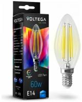 Лампа светодиодная Voltega 7153 True colors VG10-C35E14cold7W-FHR E14 7Вт 4000K CRI97