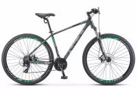 Горный велосипед Stels Navigator 930 MD V010, 29" 16.5" (Антрацитовый/Зелёный)