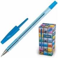 Ручка шариковая BEIFA (Бэйфа) 927, корпус тонированный синий, узел 0,7 мм, линия письма 0,5 мм, 50 шт