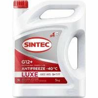 Sintec Антифриз LUXE G12 + 5кг красный 614503