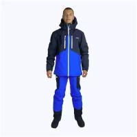 Горнолыжный костюм мужской зимний Snow Headquarter KA-0115 - Синий - XXL
