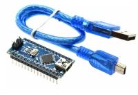 Arduino Nano 3.0 и кабель usb, ардуино