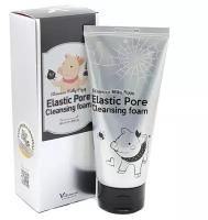 Elizavecca Пенка-маска для умывания c углем - Milky piggy elastic pore cleansing foam, 120мл