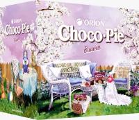 Пирожное Orion Choco Pie Cherry, вишневый джем, суфле, 12 шт. в уп., 3 уп