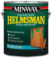 Уретановый лак Minwax Helmsman Полуматовый 3,785 л