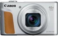 Цифровой фотоаппарат Canon PowerShot SX740 HS серебристый (Silver)