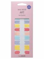 Наклейки для ногтей 08, Nail Wear Art Gel Sticker 08, THE SAEM, 8806164171622