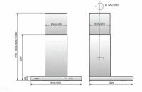 Вытяжка ELIKOR Квадра 90П-650-К3Д КВ II М-650-90-381 белый