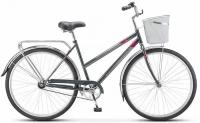 Велосипед 28" STELS Navigator-300 Lady (20" Серый) (+ корзина)