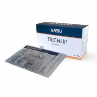 TRICHUP Hair Nourishment, Vasu (Тричуп Васу аюрведические капсулы для питания волос), 60 капс