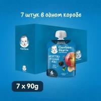 Фруктовое пюре Gerber Фруктово-ягодный микс с 6 мес 90г 7шт