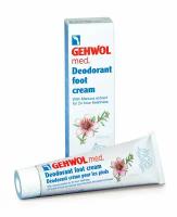 Gehwol Med Deodorant foot cream - Крем-дезодорант 125 мл