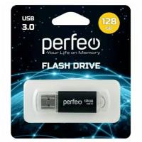 USB флешка Perfeo USB 3.0 128GB C14 Silver metal series