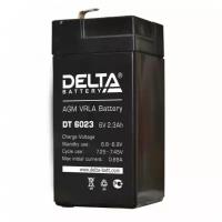 Аккумулятор 6V - 2,3 А/ч "Delta DT" (DT 6023)