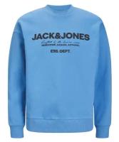 Свитшот Jack & Jones, размер XL, голубой