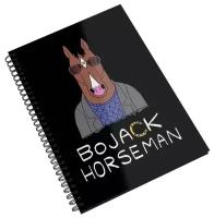 Блокнот/Скетчбук/Альбом для рисования СувенирShop "BoJack Horseman/Конь БоДжек" A4 48 листов