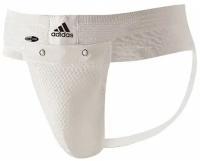 AdiBP06 Защита паха мужская Training Groin Guard белая (размер S) - Adidas