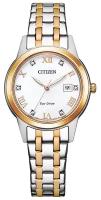 Наручные часы CITIZEN Eco-Drive Наручные часы Citizen FE1246-85A женские, кварцевые, водонепроницаемые